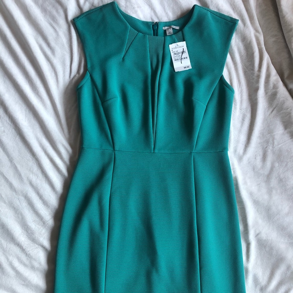 Dress, below the knee, midi, semi-formal. Women